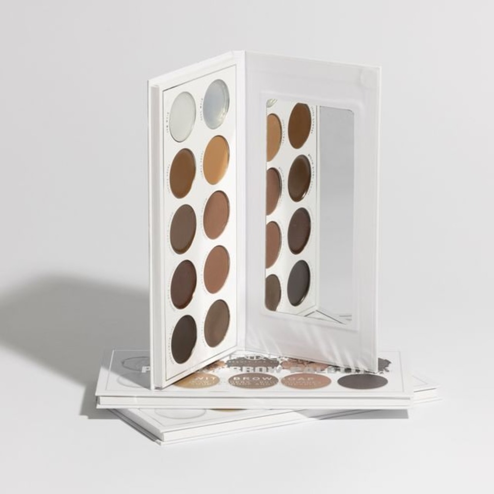 Beauty For You 10 Perfect Brow Palette with Brow Soap 5 Powders + 5 Pomades